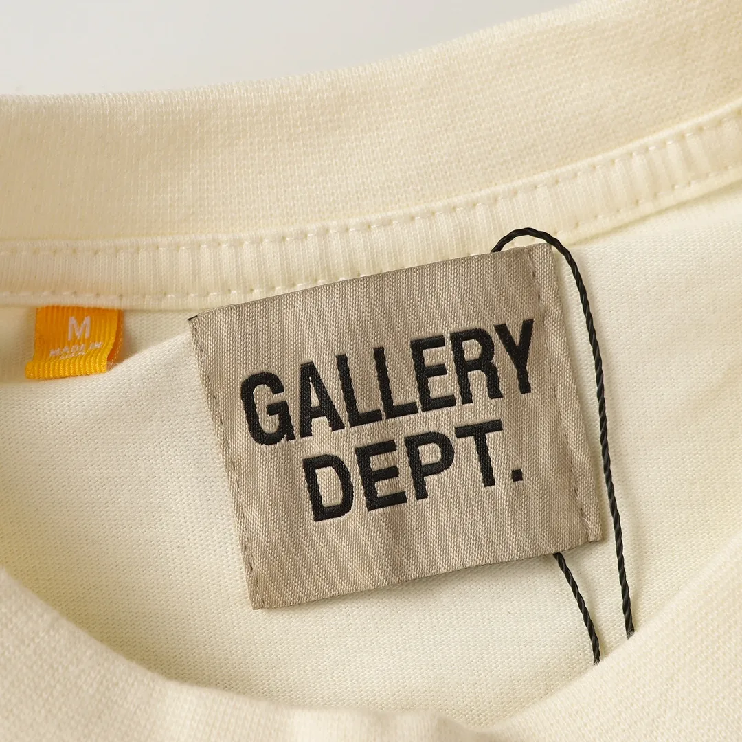 GALLERY.DEPT new summer short-sleeved model number: D3166#P106 color: black apricot yellow code number: S M L XL